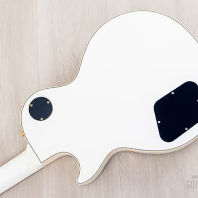 1990 Orville Les Paul Custom LPC-75 Alpine White Gibson-Licensed, Japan Terada image 14