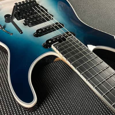 Jackson Pro Plus Series Soloist SLA3Q, Ebony Fingerboard- Polar Burst image 5