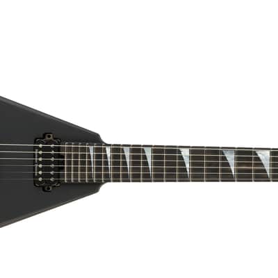 Jackson American Series Rhoads RR24 HT Ebony FB Satin Black with Case image 1