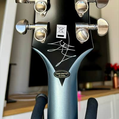 Epiphone Epiphone Jared James Nichols "Blues Power" Les Paul Custom, Aged Pelham Blue 2023 image 4