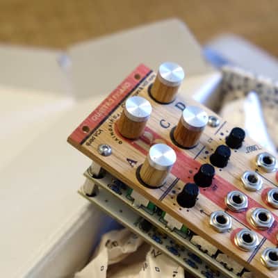 BASTL Instruments Quattro Figaro Quad VCA with CV Invertors and Mixed Outputs 2015  - Wood image 5