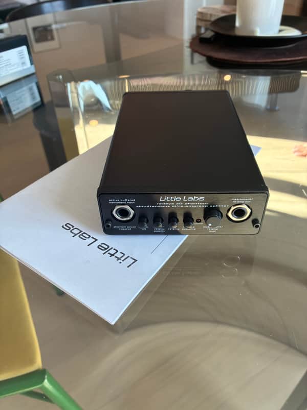 Little Labs Redeye 3D Phantom Direct Box & Re-amplifier 2010s - Black image 1