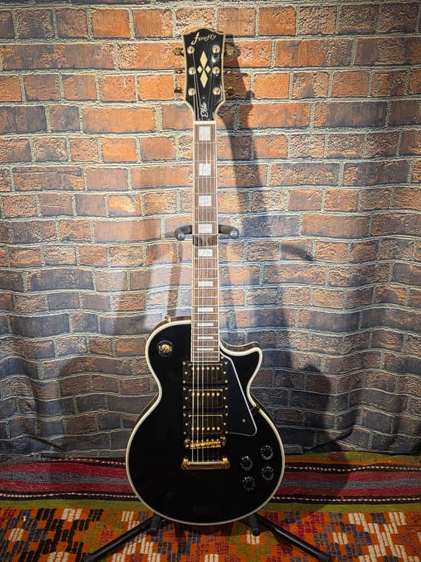 Firefly Elite Triple-Humbucker Guitar Black FREE Set Up! image 1