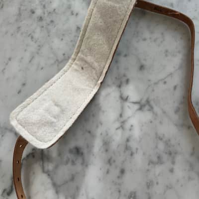 1980’s Fender Guitar Leather Strap Reissue Vintage Case Candy Stratocaster (1956-1962 style) 1980’s image 4