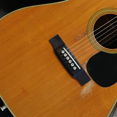 1970 Martin D-28 Dreadnought Acoustic Guitar Natural + OHSC image 4