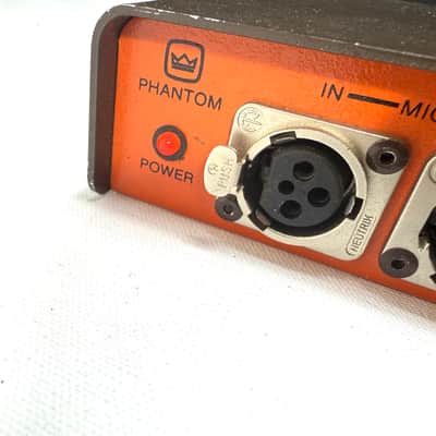 Vintage Crown PH-4 Orange and Black 4 Channel 48v Phantom Power Supply image 8