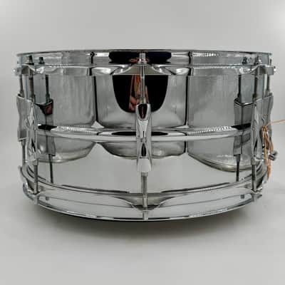Premier 14” x 6.5” 1026 Snare Drum 1984-1986 - Chrome image 7