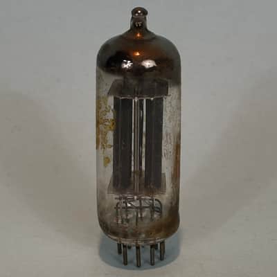 RCA 6CG7 6FQ7 Vintage Gray Plate Halo Getter Tube! T424 image 4
