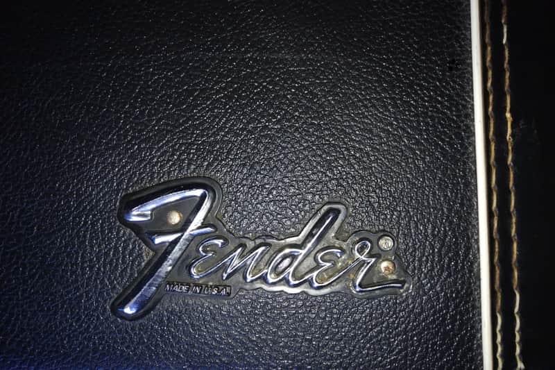 Fender Bronco / Musicmaster Guitar Case 1973? black image 1
