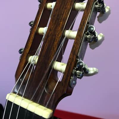 Rare Teruaki Nakade Classical guitar, 1960’s Custom made image 12