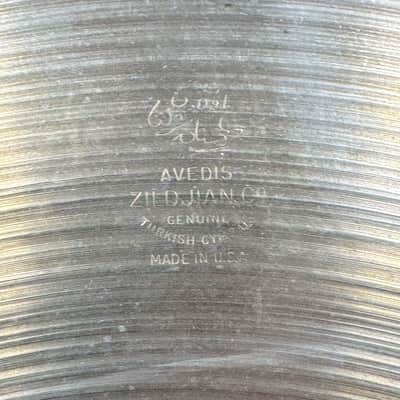 19" Zildjian A 1970s Ride Cymbal 2128g *Video Demo* image 3