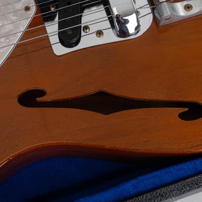 Fender Custom Shop '68 Telecaster Thinline Journeyman Relic Limited Edition Electric Guitar, Maple Fingerboard, Aged Natural image 8