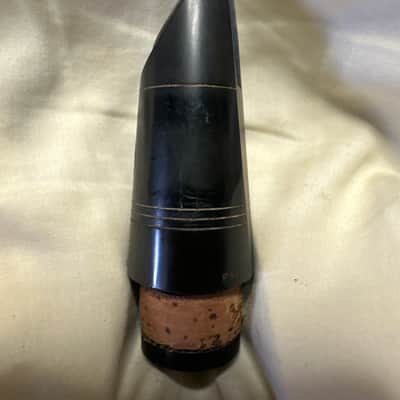 Buffet C crown Bb mouthpiece Korten refacing 1960’s +/- - Hard Rubber image 4
