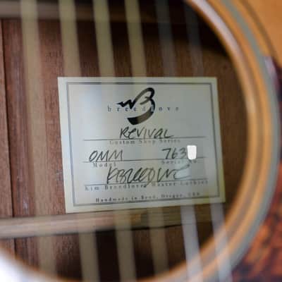 Breedlove OMM Revival Custom Shop Series - 2005 image 9