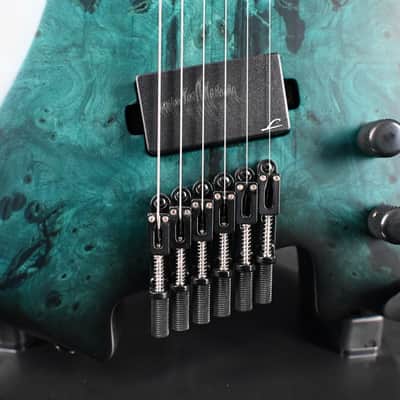 Legator G6FSS-DS Dark Sapphire Multi-Scale Electric Guitar #403 image 5