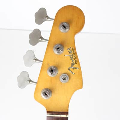 1962 Vintage Fender Precision Bass PBass Rosewood Fretboard NECK PBass USA 1960s Pre-CBS image 9