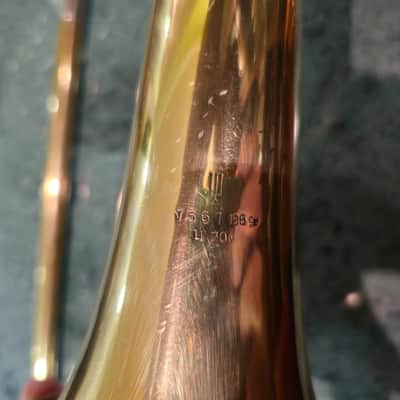 Vintage Orpheus Trombone Kyiv Ukraine 1969 #567 — Brass w/ Original Case image 7