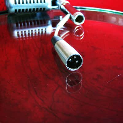 Vintage 1960's Astatic F-11 Chrome microphone cable adapter for D104, 77L, DR10, DNHZ, etc... # 2 image 10