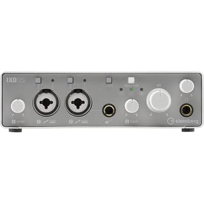 Steinberg IXO22 2 x 2 USB 2.0 Audio Interface with Two Mic Preamps - White image 1