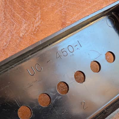 Gibson P90 Dog Ear Pickup Cover Vintage 1950s 60s Black Great Condition! image 8