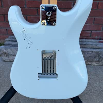 Fender Stratocaster USA w/Locking Tuners SIGNED Black Stone Cherry image 8