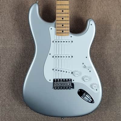 2021 Fender American Original '50's Stratocaster Very Cool Inca Silver Finish (378) image 1