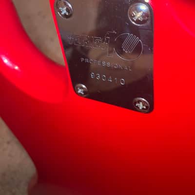 Series10 by Bentley Jazz Bass 1981-1990s? Dakota Red , Race Red? image 2
