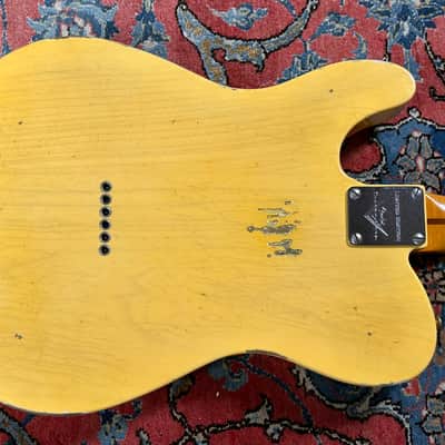 Fender Custom Shop '51 LTD HS Relic Telecaster 2018 Nocaster Blonde image 12