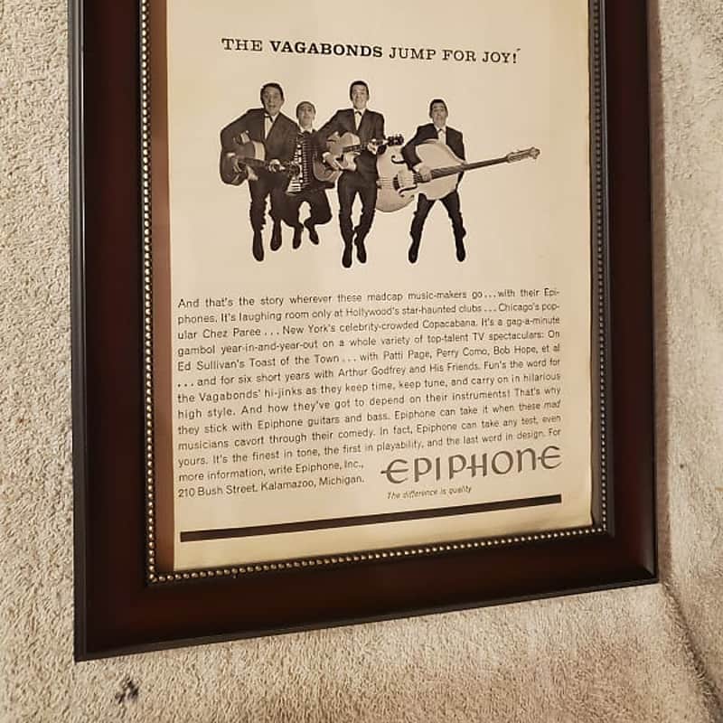 1959 Epiphone Vagabonds Original