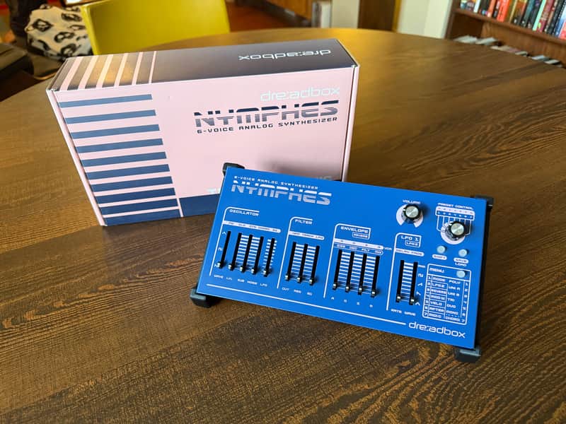 Dreadbox Nymphes 6-voice Desktop Analog Synthesizer 2021 - Present - Blue image 1