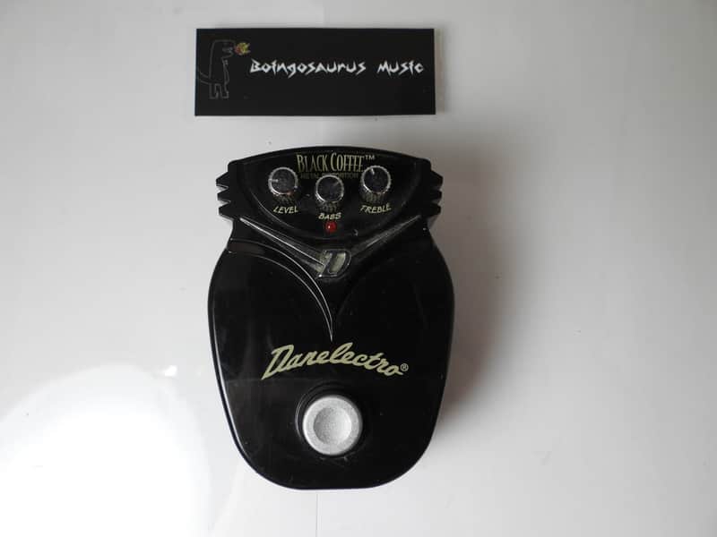 Danelectro Black Coffee Metal Distortion Effects Pedal Free USA Ship image 1