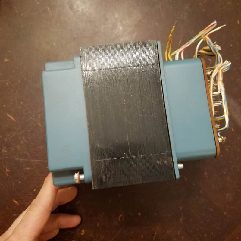 Tektronix 120-0522-00 Power Transformer HUGE high-power Tube Amp TESTED Vintage 1968 - Blue image 1