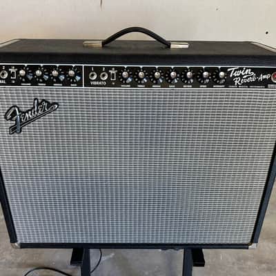 Fender '65 Twin Reverb Reissue 85-Watt 2x12" Guitar Combo 1991 - Present - Black image 1
