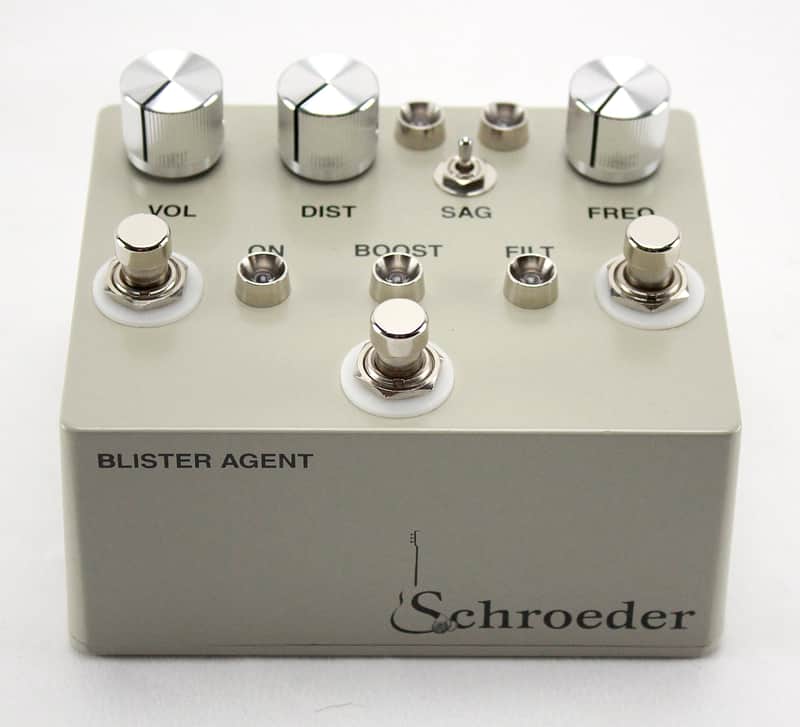 Schroeder Amplification Blister Agent Handwired Distortion Pedal image 1