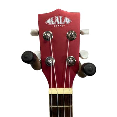 Kala Archtop Tenor Acoustic Electric Ukulele - Chicago Red image 4