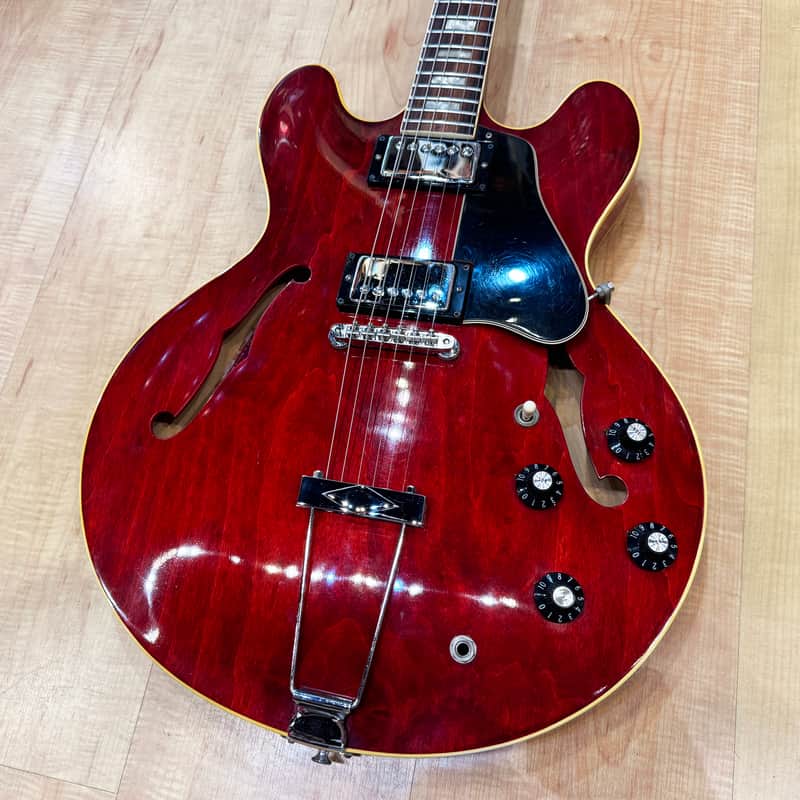 Gibson ES-335 TD 1974 Semi-Hollow Body Electric Guitar Cherry Stain - All Original with Original Case image 1