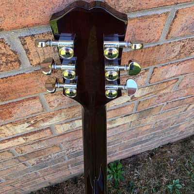 New Epiphone Hummingbird Studio Electric Cutaway Acoustic-electric Guitar Antique Natural Deluxe Hardshell Case Included image 6