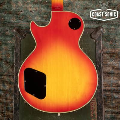 1978 Greco EG-500C Les Paul Custom Made in Japan Cherry Sunburst w/USA Seymour Duncans image 8