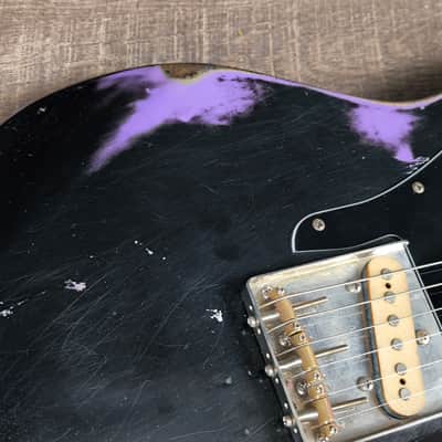 MyDream Partcaster Custom Built - Relic Black over Purple Custom 72 image 5