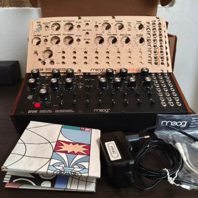 Moog DFAM Drummer From Another Mother Semi-Modular Analog Percussion Synthesizer 2018 - Present - Black/Wood image 5
