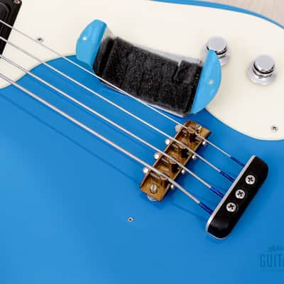 2006 Mosrite USA Custom Shop Ventures Model Bass 1963 Vintage Reissue California Blue w/ Case, COA image 9