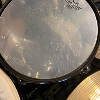 Honest Abe 4-Piece Aluminum Drum Kit , Midnight Black Sparkle, 20/12/14/16 — USA Made image 9