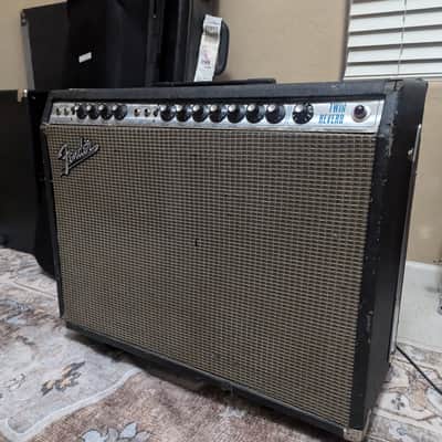 Fender Twin Reverb 2-Channel 100-Watt 2x12" Guitar Combo 1972 - 1976 - Silverface image 1
