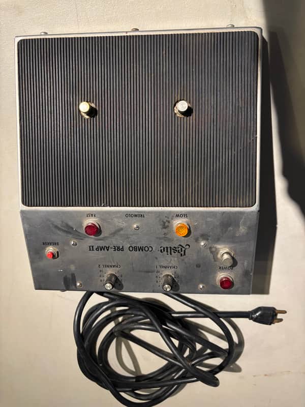 Leslie Combo Pre-Amp 2 1970s - Silver image 1