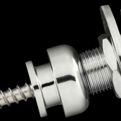 Fender Infinity 'F' Strap Locks, Chrome Bild 5