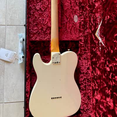 Fender Custom Shop Postmodern Telecaster Journey Guitar 2023 - Aged India Ivory image 13