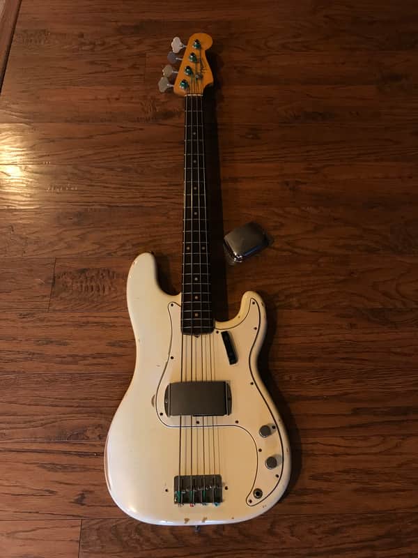 Fender Precision Bass 1962 Olympic White image 1