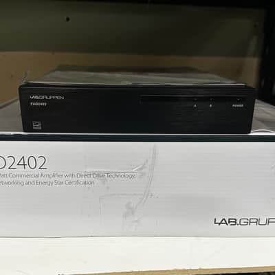 Lab Gruppen FAD2402 2-Channel Power Amplifier – High Power Install Series Amp - Excellent Condition image 1