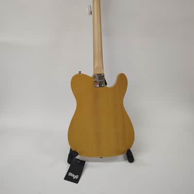 Squier Affinity Series Telecaster Left-Handed with Top-Loader Bridge 2012 - 2021 - Butterscotch Blonde image 9