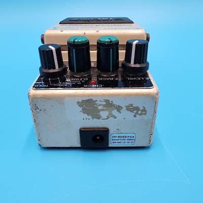 1987 Boss DD-3 Version 1 Digital Delay Guitar Effect Pedal Long Chip MIJ Japan Blue Label Bass image 9